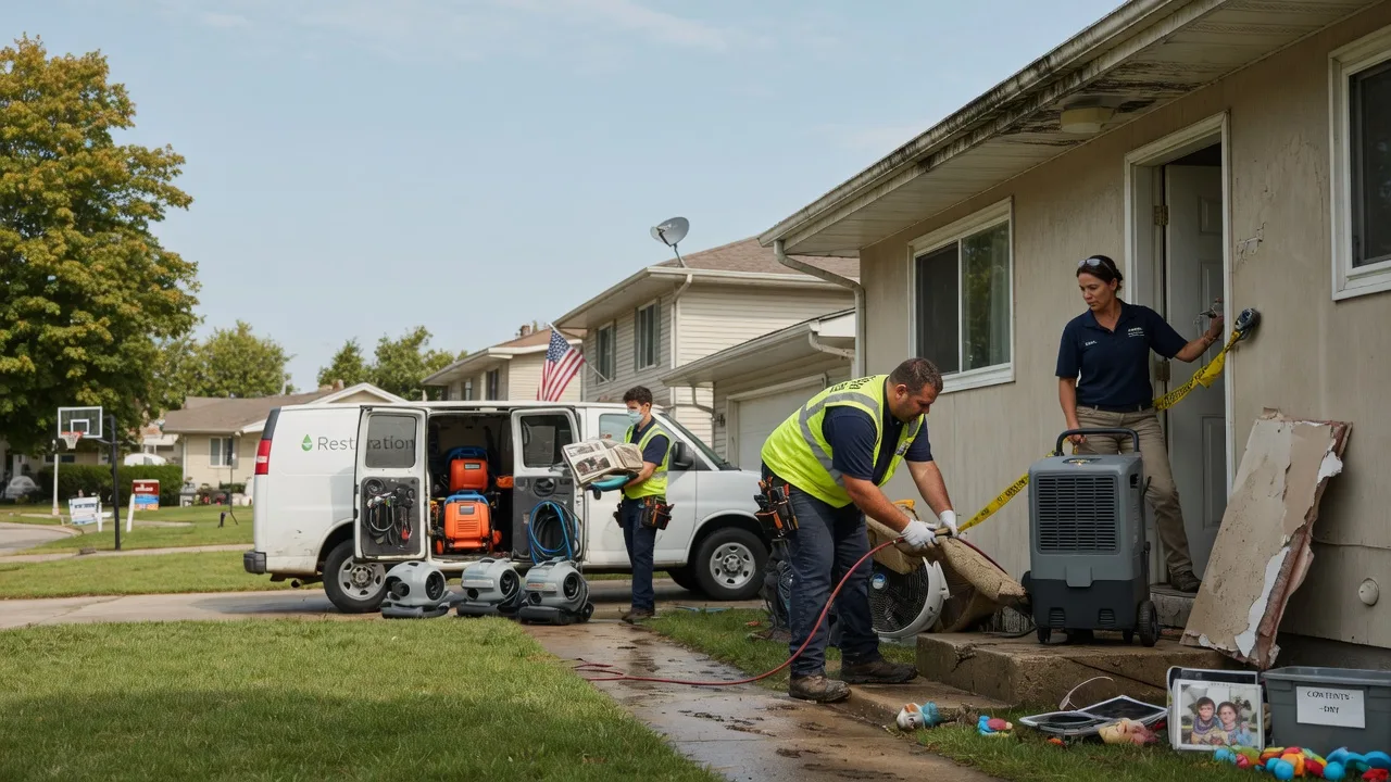 Water Damage Restoration in Lake View, IA near me
